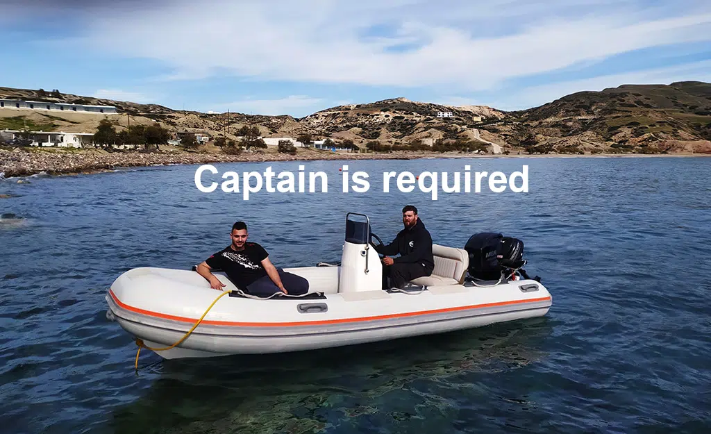 Rent a boat/ Captain required